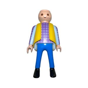 Vintage Playmobil 30008840 Replacement Parts 3929 Vintage Y2K Figure Farmer